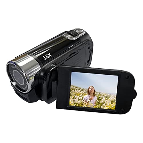 Andoer Portable 1080P High Definition Digital Video Camera DV Camcorder 16MP 2.7 Inch LCD Screen 16X Digital Zoom Built-in Battery 7