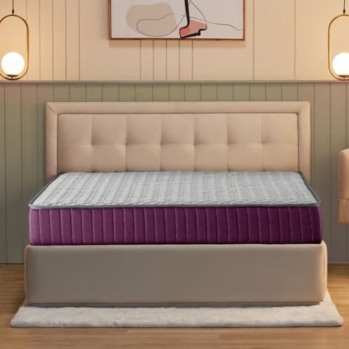 Wakefit Ortho ActiveCool Twin Size Mattress, Gel Memory Foam Mattress for Cool Sleep & Pressure Relief, Medium Firm Mattresses Mattress-in-a-Box/Pressure Relieving (75x39x10)