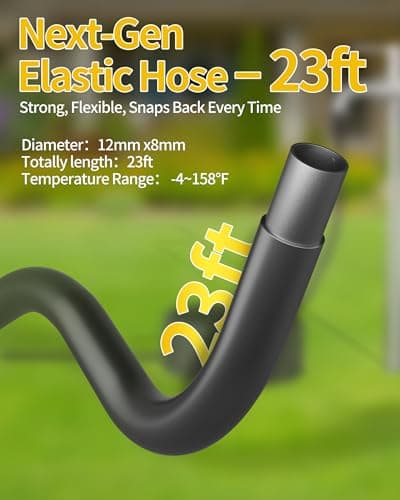 Cordless Pressure Washer Battery Powered; 1100PSI 2.4 GPM Portable Cordless Power Washer with 6-in-1 Nozzle, Foam Cannon, 21V Battery&Charger; Handheld Battery Pressure Washer for Home, Car (AX-2) 6