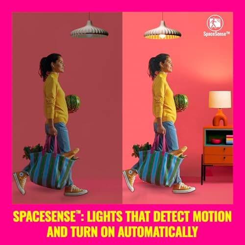 WiZ Smart Plug, Sunset to Sunrise Automation, Motion Detection, Control with Voice or App, Indoor Smart Plug Compatible with Alexa, Google Home and HomeKit, 1 Pack 6