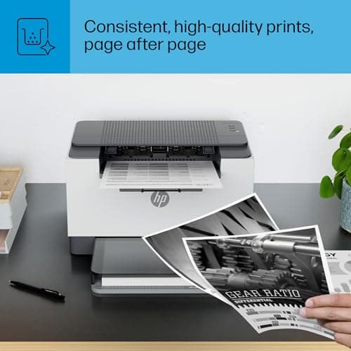 HP LaserJet M209d Laser Printer, Black and White, Automatic Duplex, USB Connection Only (Cable Included), Best for Home Office (8J9L0F) 10