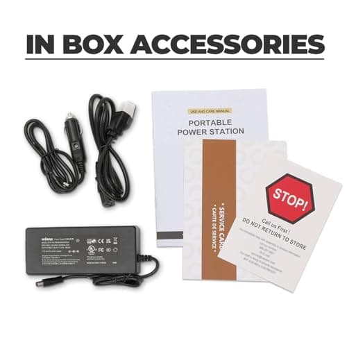 Portable Power Station 1000W - 1075Wh Camping Solar Generator with 9 Ports, AC Outlet DC USB PD Output, IPX4 Outdoor Power Supply for CPAP RV Home Use Emergency Backup 8