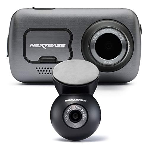 Nextbase 622GW Dash Cam Front and Rear Camera- Full 4K/30fps UHD Recording in Car Camera- WiFi Bluetooth GPS- Slow Motion 120fps- What3Words- Voice Control & Polarising Lens Built-in 280°/ 360 Dual
