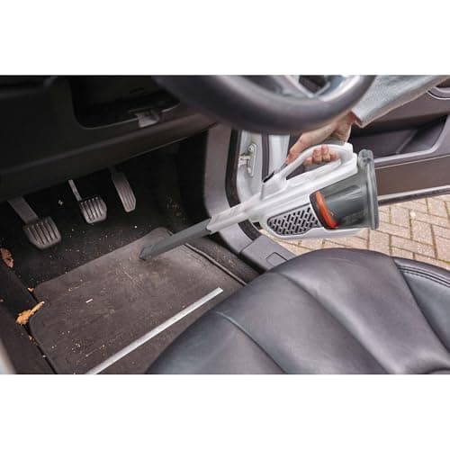 BLACK+DECKER Dust Buster Hand Held Vacuum Cordless Rechargeable, Portable Vacuum for Car, Extended Runtime, Powerful Suction, Extra Long Crevice Tool, AdvancedClean+ (HHVK320J10) 9