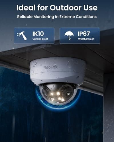 REOLINK Duo 3V PoE, 16MP UHD Dual-Lens PoE Security Camera with 180° Panoramic, Motion Track, Color Night Vision, Smart Detection, 2 Way Talk, IK10 Vandal-Proof, IP67 Weatherproof, No PT Supported 7