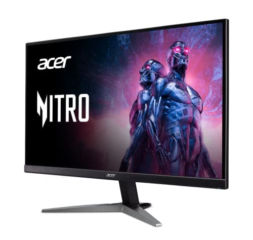 acer Nitro 27" WQHD 2560 x 1440 PC Gaming Monitor | AMD FreeSync Premium | Up to 240Hz Refresh | Up to 0.5ms HDR350 | DCI-P3 90% | 1 x Display Port 1.4 & 2 x HDMI 2.1 | KG271U Xbmiipx 8