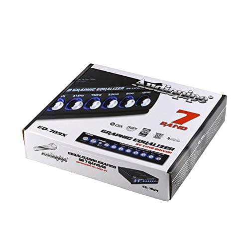 Audiopipe EQ-709X 7-Band Graphic in-Dash Equalizer 6