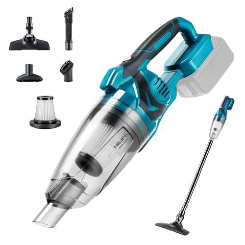 HILIPE Cordless Handheld Vacuum Cleaner for Makita 18V Battery, EasyClean Wet Dry Use,Wireless Handheld Vacuum for Car,Home, Boat,Workshop, Pet Hair, Furniture Cleaning (Tool Only No Battery)