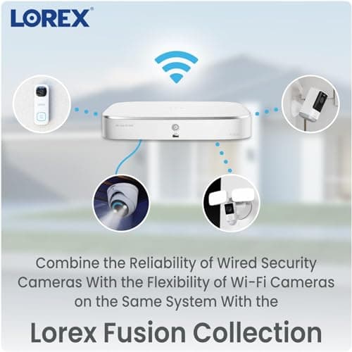 Lorex 2K Indoor WiFi Security Camera for Home, Pet Cam, Baby Cam - Mobile App, IR Night Vision, Person Detection & 2 Way Talk - Free 16GB Micro SD 7