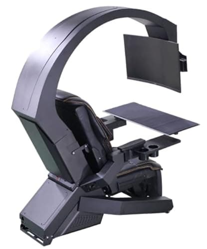 Imperatorworks IW 320 Brand Racing Gaming Chair, Computer Chair for Office and Home; Regular for 3 Screens or Upto 5 Monitors with Vibration massasge 6