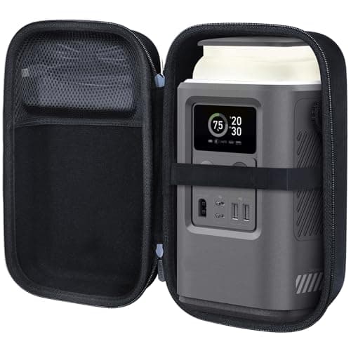Lebakort Storage Case Compatible with Anker 548 Power Bank Power Station 60,000mAh and PowerCore Reserve 192Wh (Black Case Only)