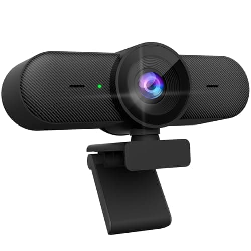 DAIPU PTZ Webcam Camara para Streamer Webcam with Microphone for PC 4KP30 1/2.9'' 8.3MP Sensor Bulit-in 2 Mics 360° Voice Pickup Clear Audio for Video Conferences Calls with Zoom Skype