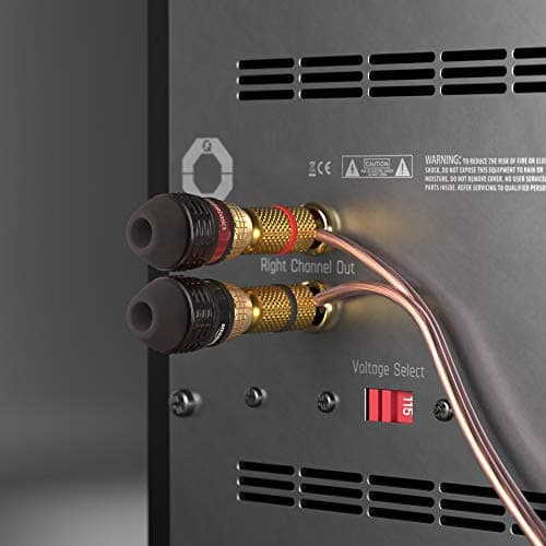Amazon Basics 16-Gauge Speaker Wire Cable, Polarity Marked, 100 ft, Bronze 6