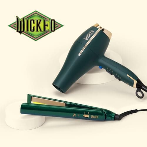 Wicked Elphaba Hair Dryer with Diffuser from Conair | INFINITIPRO by CONAIR Hair Dryer with Ceramic Technology | Includes Diffuser and Concentrator 5