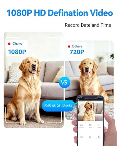 MINICATCHER 1080P WiFi Hidden Camera,Wall Outlet Spy Cam with Motion Detection,Free SD Card Loop Recording,App Alerts,No Audio - Indoor Home Security Cameras for Baby & Pet 6