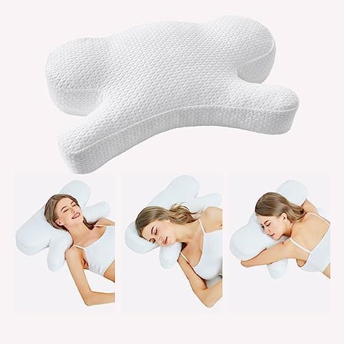 HooLaxify Anti Wrinkle Pillow, Beauty Pillow, Stomach Sleeper Pillow, Anti Aging Pillow, Neck Pillows for Pain Relief Sleeping, Anti Wrinkle Pillows for Side Sleepers(Pillow)
