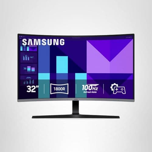 Samsung 32-inch S3 (S39GD) FHD 100Hz Curved Monitor, Game Mode, Eye Saver Mode, Multiple Connectivity with HDMI Port, Built-In Speakers, LS32D396GANXZA, 2025 17