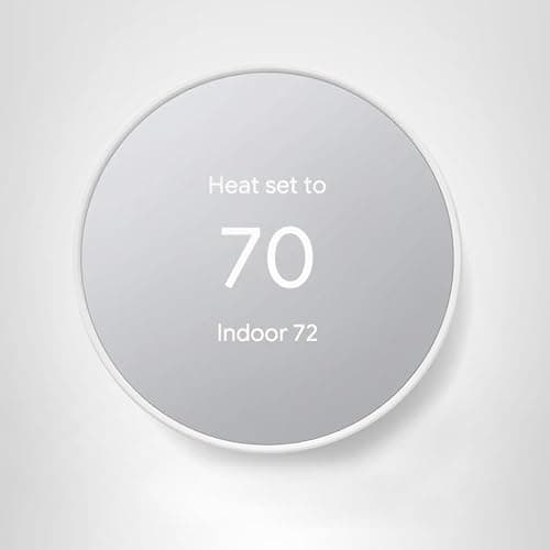 Google Nest Thermostat - Smart Thermostat for Home - Programmable Wifi Thermostat - Snow 13