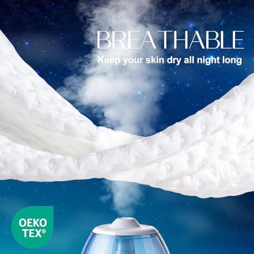 btasleeep Side Sleeper Pillows for Neck & Shoulder Comfort - Ergonomic Curved Crescent Design, Adjustable Shredded Memory Foam, Cooling & Soft Cover, Extra Fill Included, Queen Size 7