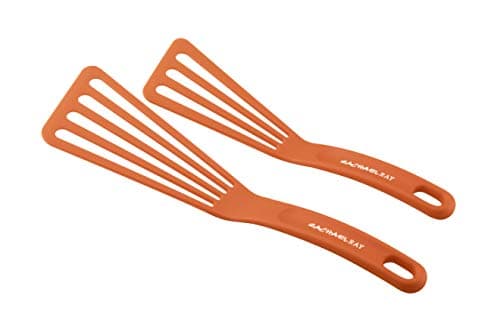 Rachael Ray Tools & Gadgets 2-Piece Nylon Spatula Set, Orange - 51211