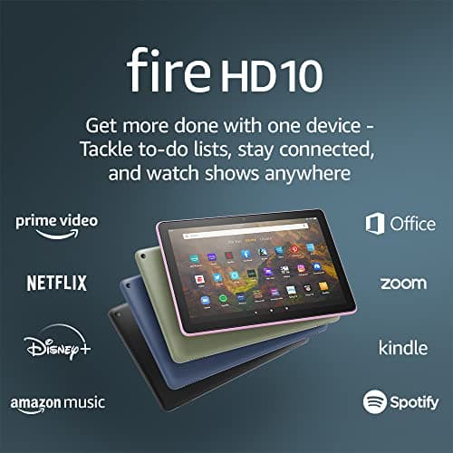 Amazon Fire HD 10 tablet, 10.1", 1080p Full HD, 32 GB, (2021 release), Black 17