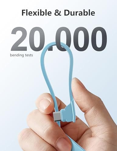 Metecsmart Portable Charger Power Bank with Built-in Cable & AC Plug, 10000mAh Fast USB-C Charger, Slim Mini Battery for iPhone 16/15/14/13/Pro/Max & All USB-C Devices 6