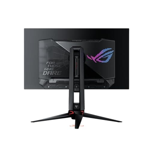 ASUS ROG Swift OLED 27” 1440P Gaming Monitor (PG27AQDP) - WOLED, QHD, 480Hz, 0.03ms, G-SYNC Compatible, Custom Heatsink, AI Assistant, DisplayHDR400 True Black, 99% DCI-P3, True 10-bit, DisplayWidget 11