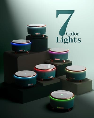 Essential Oil Diffuser for Home, Diffusers for Essential Oils Large Room, 500ml Aromatherapy Diffuser, 7 Colors Changed 6