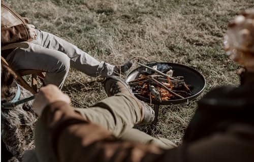 GasOne 23 in Outdoor– Wood Burning Fire Pit – Durable Alloy Steel Fire Pits for Outside – Small Fire Pit for Backyard, Porch, Deck, Camping, BBQ 5