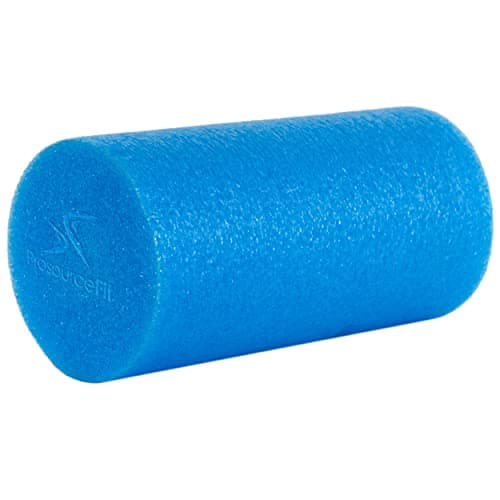 ProsourceFit Flex Foam Rollers for Muscle Massage, Physical Therapy, Core & Balance Exercises Stabilization, 12x6-in, Blue