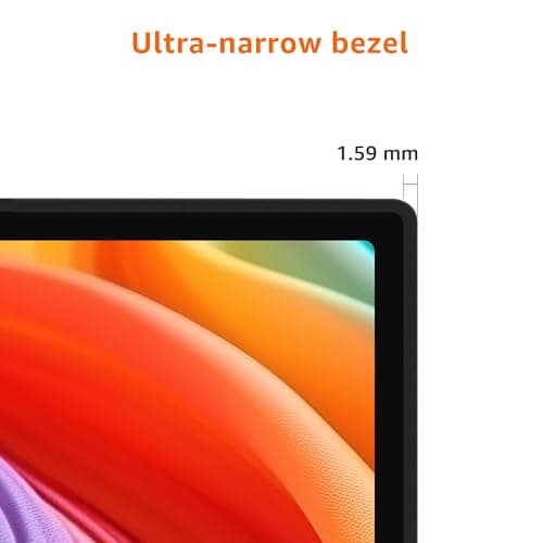 Amazon Basics 27 Inch Monitor, FHD 1080P, 100Hz, IPS, Built-in Speakers, VESA Compatible, USB Ports, Black 6