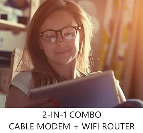Motorola MG7700 Modem WiFi Router Combo with Power Boost | Approved by Comcast Xfinity, Cox and Spectrum | for Cable Plans Up to 800 Mbps | DOCSIS 3.0 + Gigabit Router 5