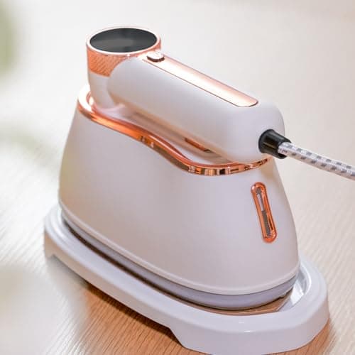 Professional Garment Steamer for Clothes 2 in 1, High Steam Volume 20g/min for Powerful Wrinkle Removal, Leak Proof, 120v, 1000w 7
