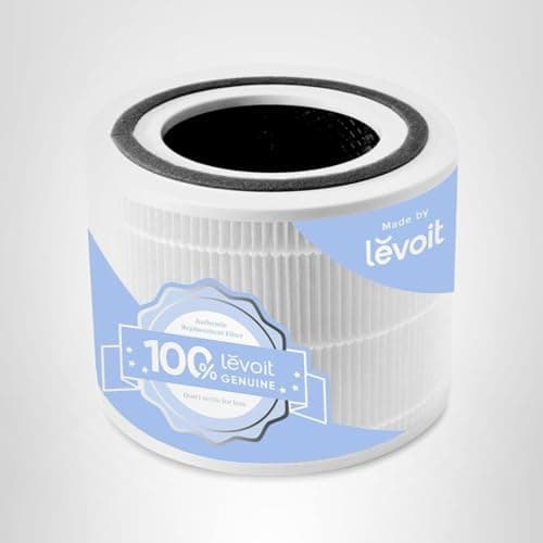 LEVOIT Genuine Core 300-P Replacement Filter, Core 300-RF Air Purifier Core300S Filters, Supports HEPA Sleep Mode, High-Efficiency Activated Carbon for Removal of Smoke, Odor, Allergens, Pollen,1 Pack 10