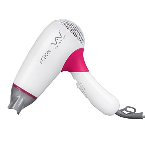 VAV 1200W Travel Hair Dryer Professional Ceramic Mini Blow Dryer for Kids with Cool Shot Button,Folding Handle 7
