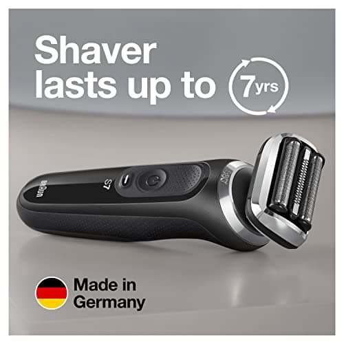 Braun Series 7 7085cc Flex Rechargeable Wet & Dry Men's Electric Shaver with Clean & Charge Station, Stubble & Beard Trimmer 8