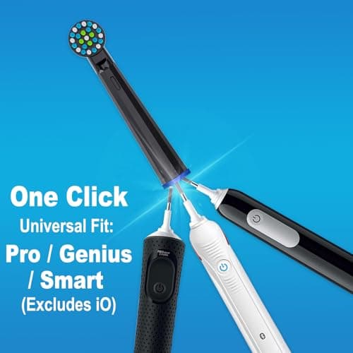 Cellena Replacement Toothbrush Heads Compatible with Oral B Pro 1000,Professional Clean,Gentle on Gums,Brush Head Refills Compatible with Oral B Braun Genius/Smart/Vitality Series,8 Pack 5