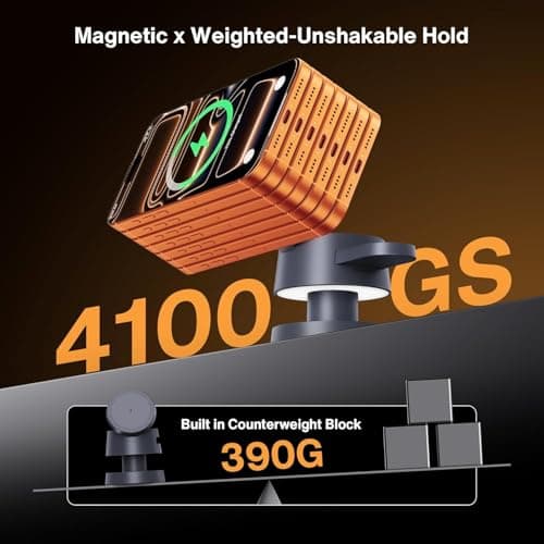 iVANKY Qi2 Certified 3 in 1 Magsafe Charging Station for iPhone (Black) 8