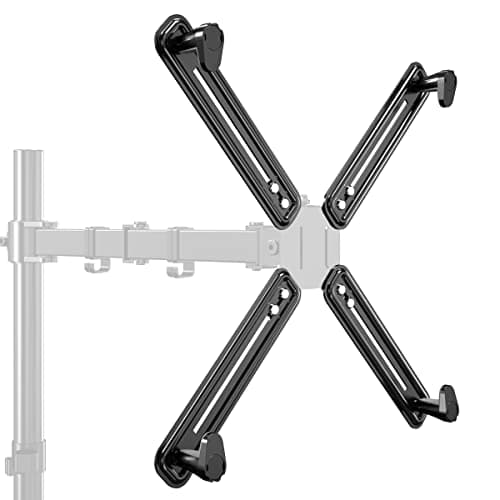 suptek Universal VESA Mount Bracket Adapter Monitor Arm Mounting Kit for Screen 17 to 27 inch