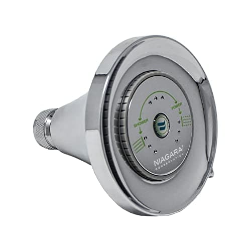 Niagara Conservation Earth Luxe High Efficiency 1.5 GPM Showerhead in Chrome, N3915CH