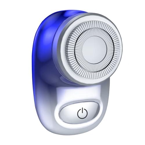 Mini Electric Shaver, Pocket Size Electric Shaver for Men Women, Rechargeable Easy One-Button, Portable Powerful Waterproof Razor for Travel Office Business Trip (1Pack)