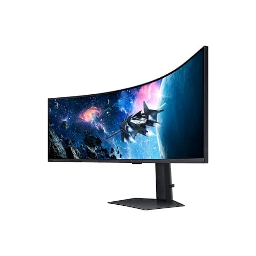 Samsung 49” Odyssey G9 Series DQHD 1000R Curved Gaming Monitor, 1ms(GtG), VESA DisplayHDR 1000, 240Hz, AMD FreeSync Premium Pro, Height Adjustable Stand, Ultrawide Screen, LS49CG954ENXZA, 2024 19