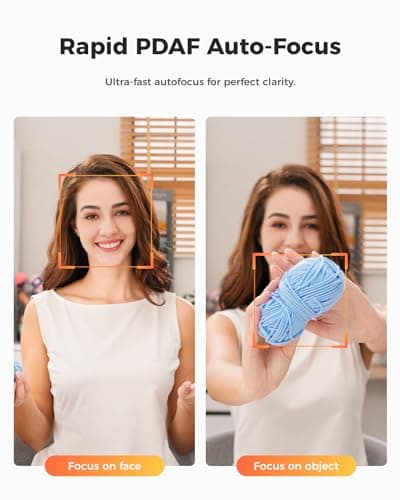 OBSBOT Tiny 2 Lite 4K Webcam for PC, AI Tracking PTZ Streaming Camera with 1/2" Sensor, Gesture Control, 60 FPS, HDR, Microphones, Web Camera for Desktop Computer, Laptop, Meeting, Video Calls, etc. 8