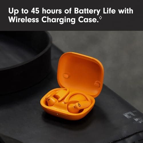 Beats Powerbeats Pro 2 Wireless Bluetooth Earbuds - Noise Cancelling, Heart Rate Monitor, IPX4, Up to 45H Battery & Charging Case, Works with Apple & Android - Electric Orange (Renewed) 8