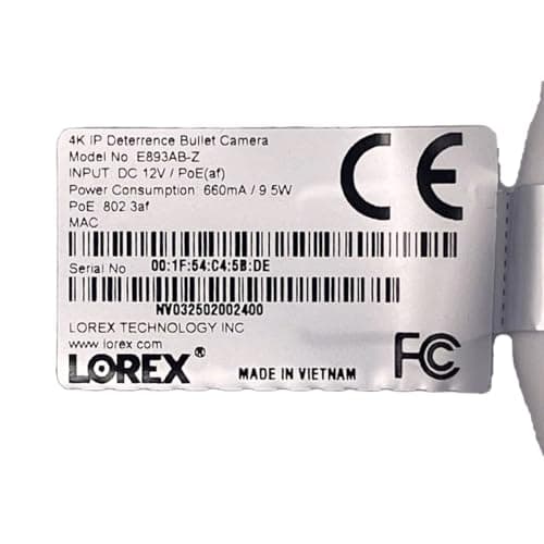 Lorex Outdoor 4K IP Add-On Metal Bullet Security Camera | NVR Add-On | Smart Motion Detection | 2-Way Talk | Color Night Vision | IP67 Waterproof | Requires Recorder 13