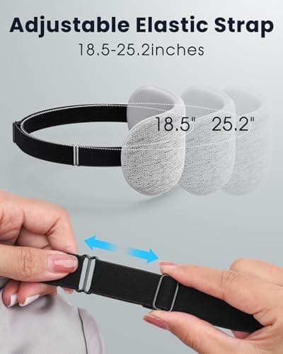 Azang Heated Eye Mask - Cordless Eye Mask for Dry Eyes, FSA - HSA Eligible, Eye Relief, Improved Sleep, Washable Eye Heating pad for Travel and with Replaceable Shell (Gray) 7