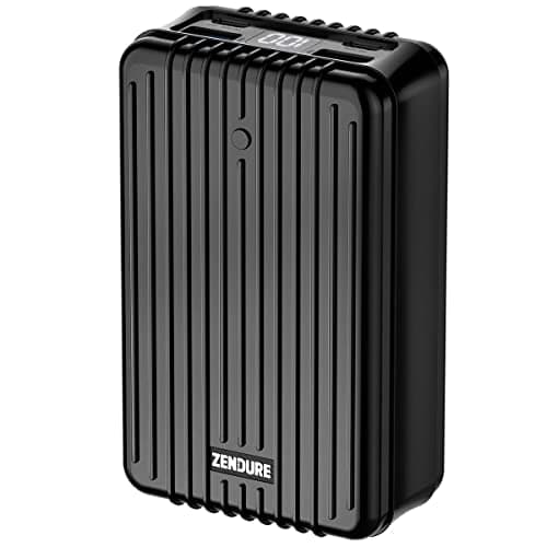 Zendure SuperTank 100W 26800mAh Li-Po USB-C Power Delivery Portable Power Bank, Black