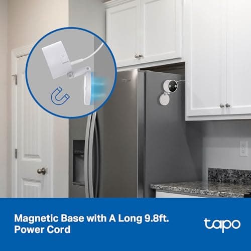 Tapo 2K+ Indoor/Outdoor Wired Security Camera - 2024 PCMag Editors' Choice, Person/Pet/Vehicle Detection, Baby Monitoring, Color Night Vision, Subscription-Free Local Storage or Optional Cloud, C120 6