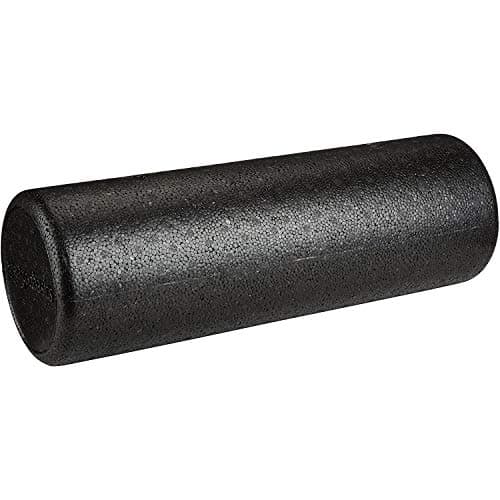 Amazon Basics High-Density Foam Roller for Exercise and Recovery, 18 Inches, Black