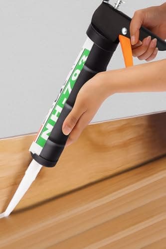 ADAK - Professional Caulking Gun, 10:1 Thrust Ratio, Caulking Gun No Drip, Hand Tool for Silicone & Sealant Application, Smooth Pressure Caulk Gun, Caulking Gun Tool 7